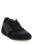 Rick Owens Schwarze Kalbsleder-Sneaker