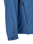 Moncler Grenoble Blaue Shell-Jacke aus Polyamid