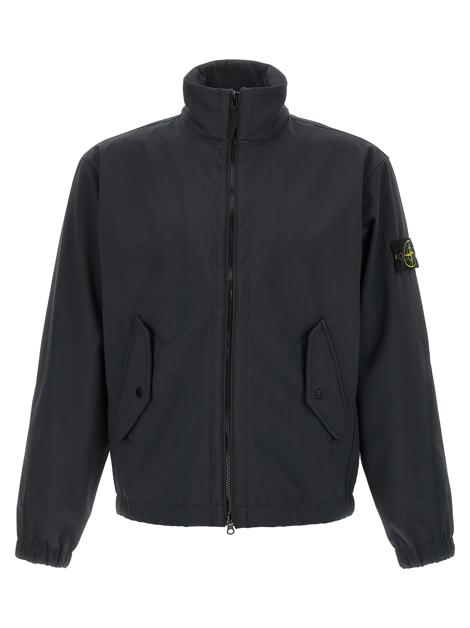 Stone Island Blaue Polyesterkleidung