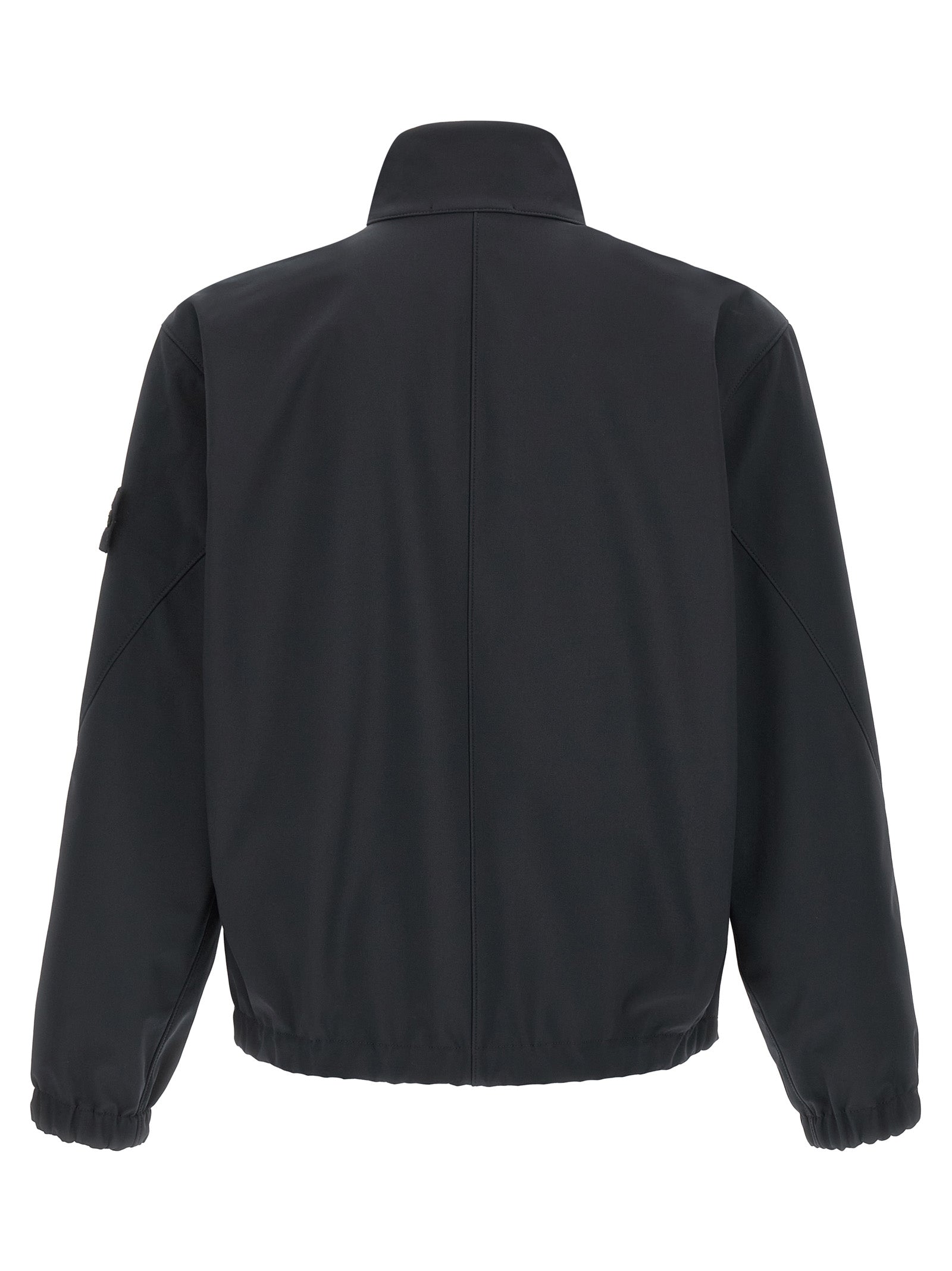 Stone Island Blaue Polyesterkleidung