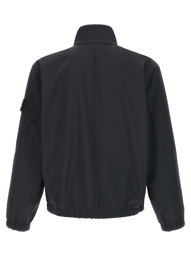 Stone Island Blaue Polyesterkleidung