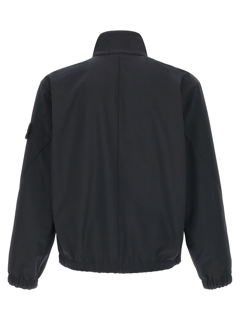 Stone Island Blaue Polyesterkleidung
