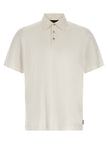 ZANONE Weißes Poloshirt aus Baumwolle