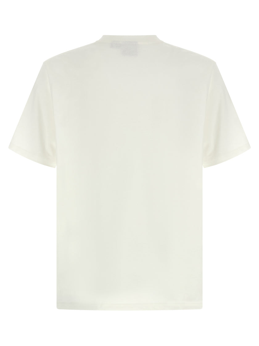 Gramicci Weißes Baumwoll-T-Shirt