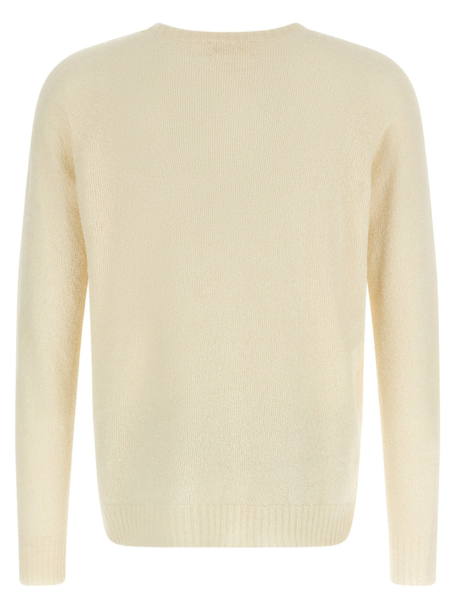 MA'RY'YA Beige Cotton Cardigan