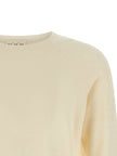 MA'RY'YA Beige Cotton Cardigan