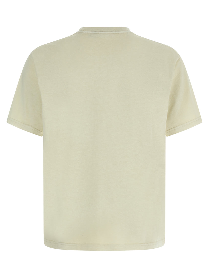 Gramicci Beiges Baumwoll-T-Shirt