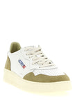 Autry Zweifarbige Low-Top-Sneaker aus Rindsleder