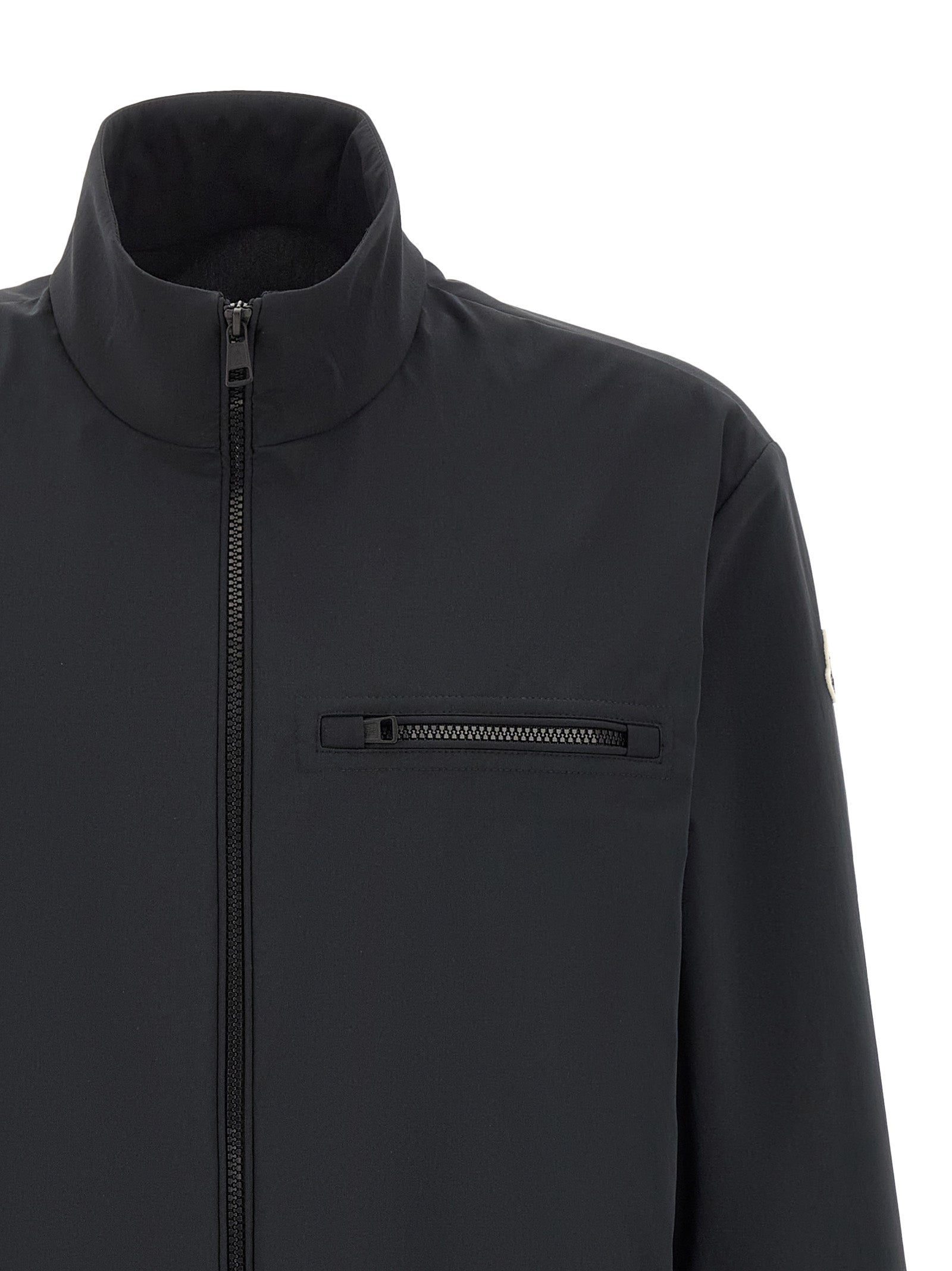 Moncler Schwarze Shell-Jacke aus Polyester