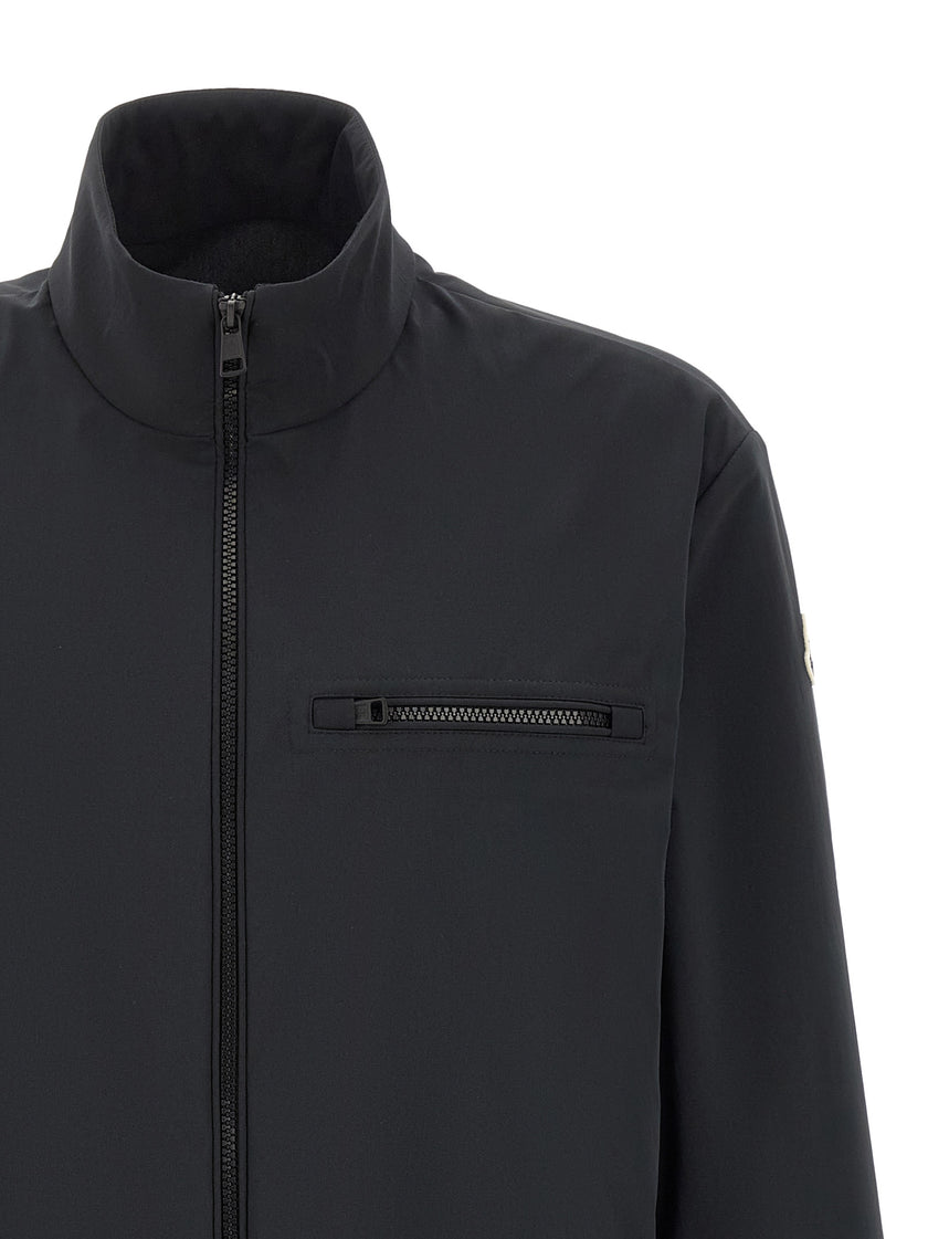 Moncler Schwarze Shell-Jacke aus Polyester