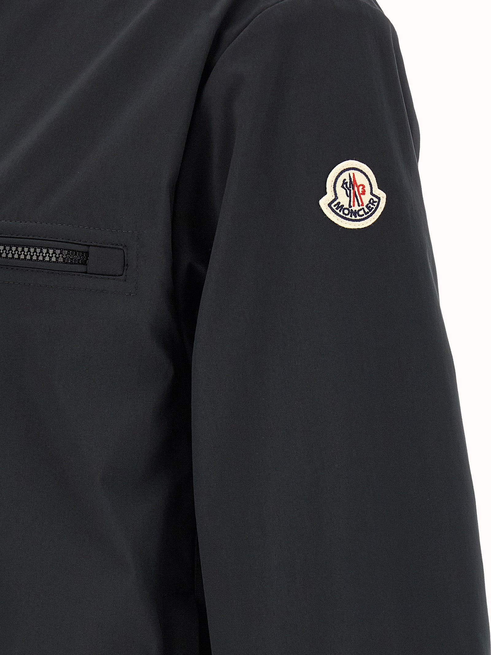 Moncler Schwarze Shell-Jacke aus Polyester