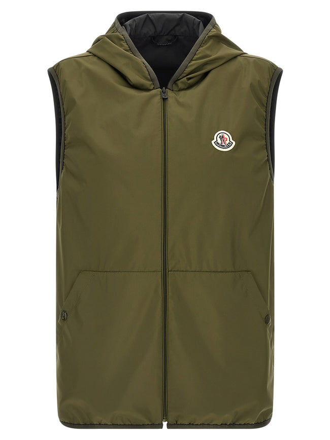Moncler Mehrfarbige Shell-Jacke aus Polyester