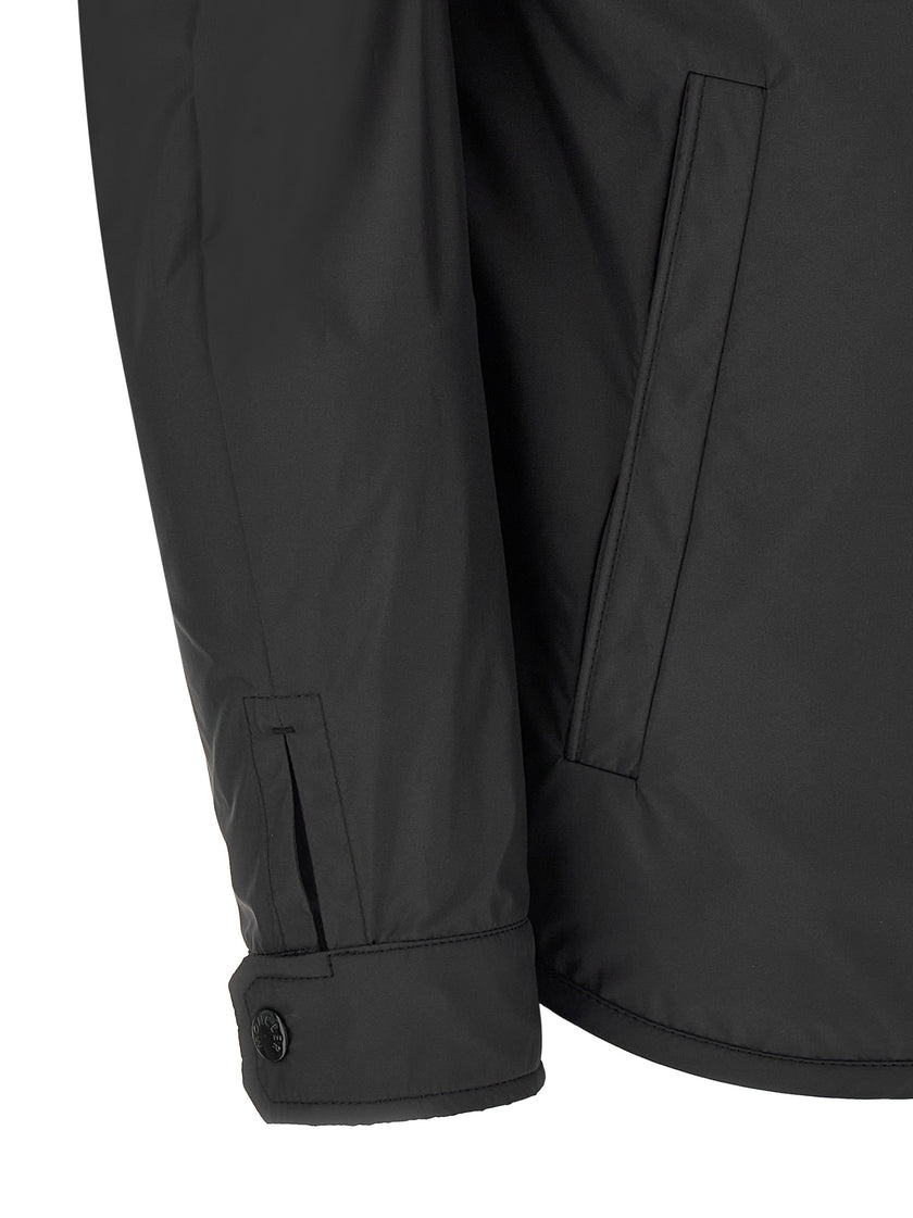 Moncler Mehrfarbige Shell-Jacke aus Polyester