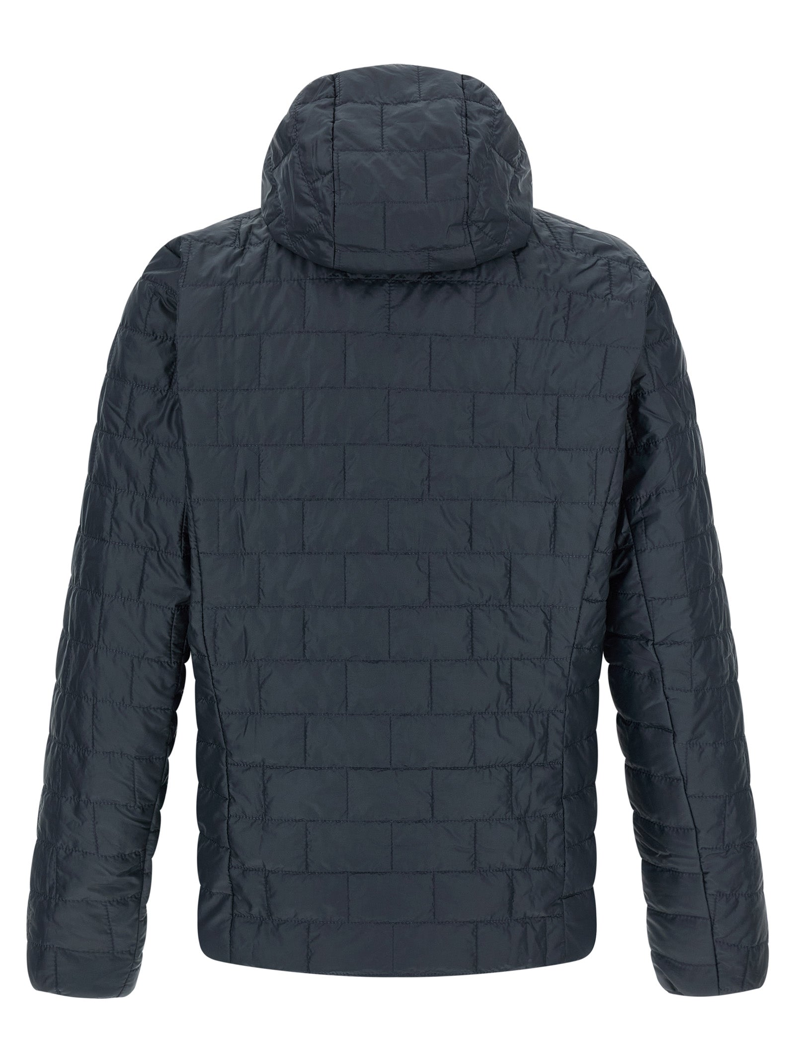 PATAGONIA Blaue Polyester-Jacke in voller Länge