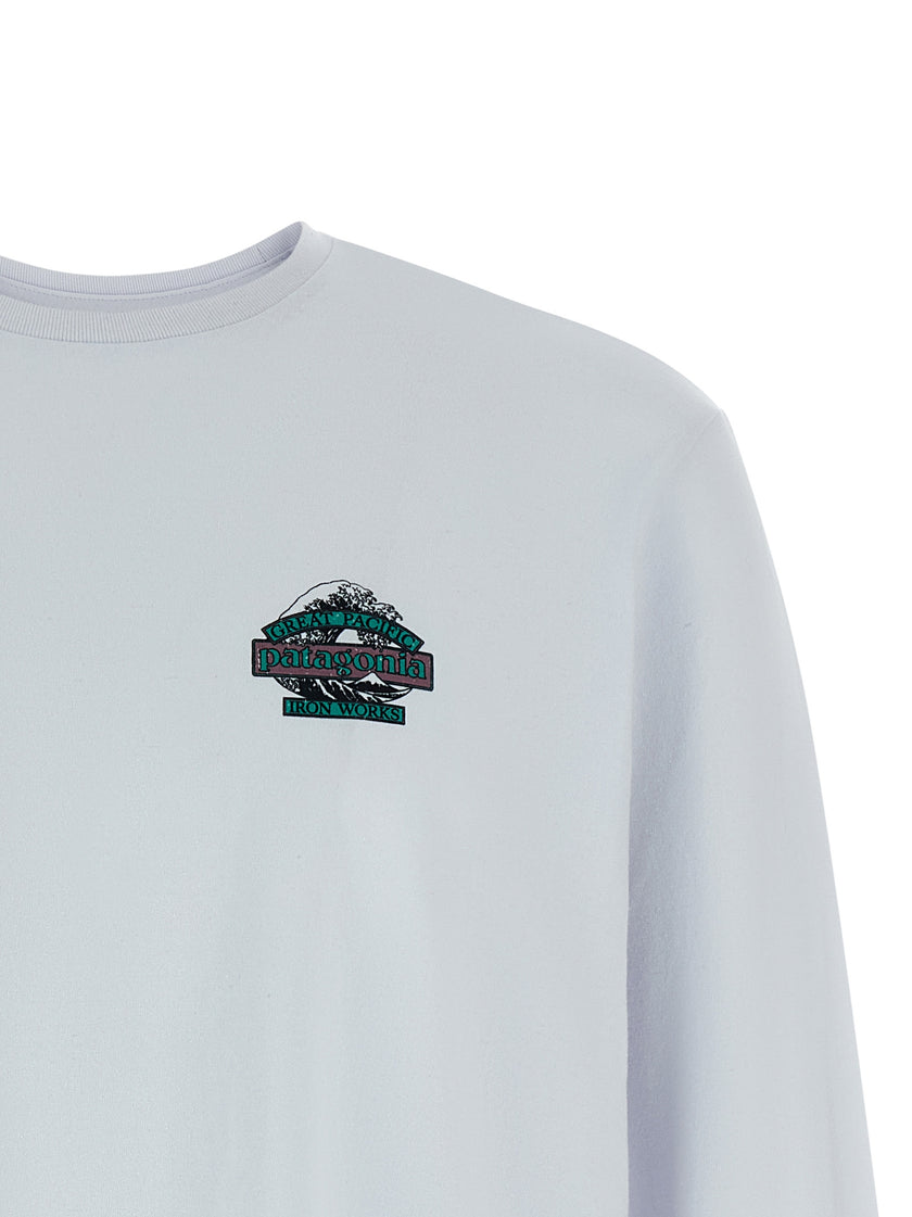 PATAGONIA Weißes Baumwoll-T-Shirt