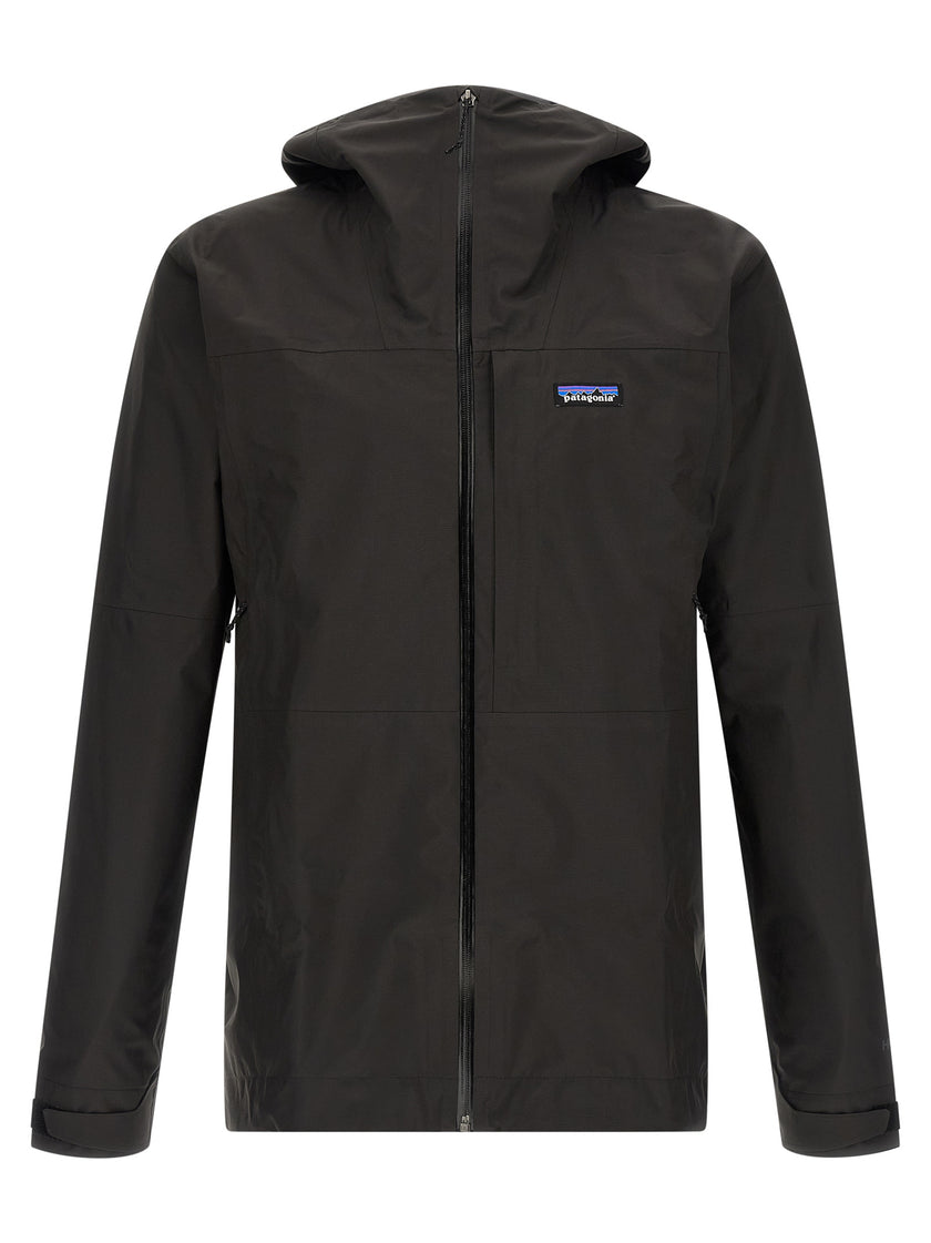 PATAGONIA Schwarze Shell-Jacke aus Polyester