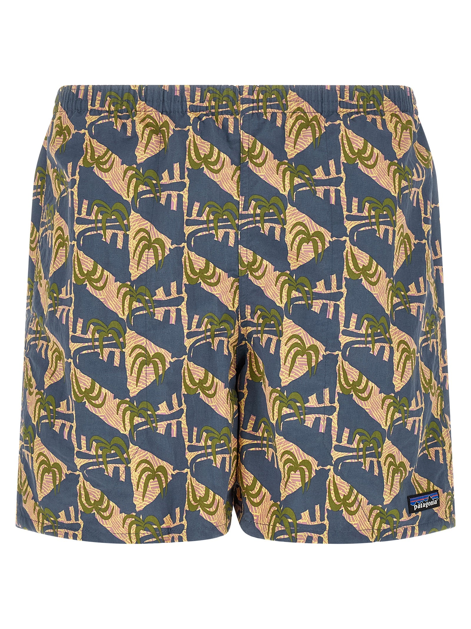 PATAGONIA Blaue Badeshorts aus Polyester