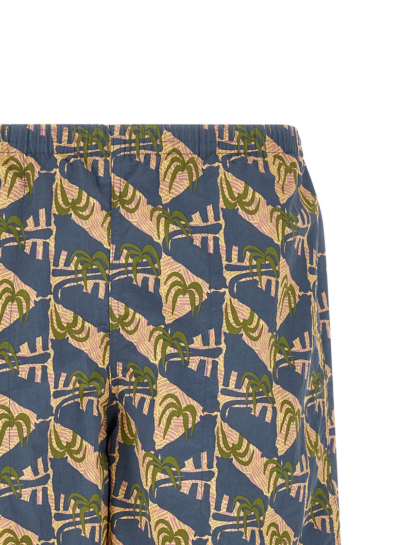 PATAGONIA Blaue Badeshorts aus Polyester