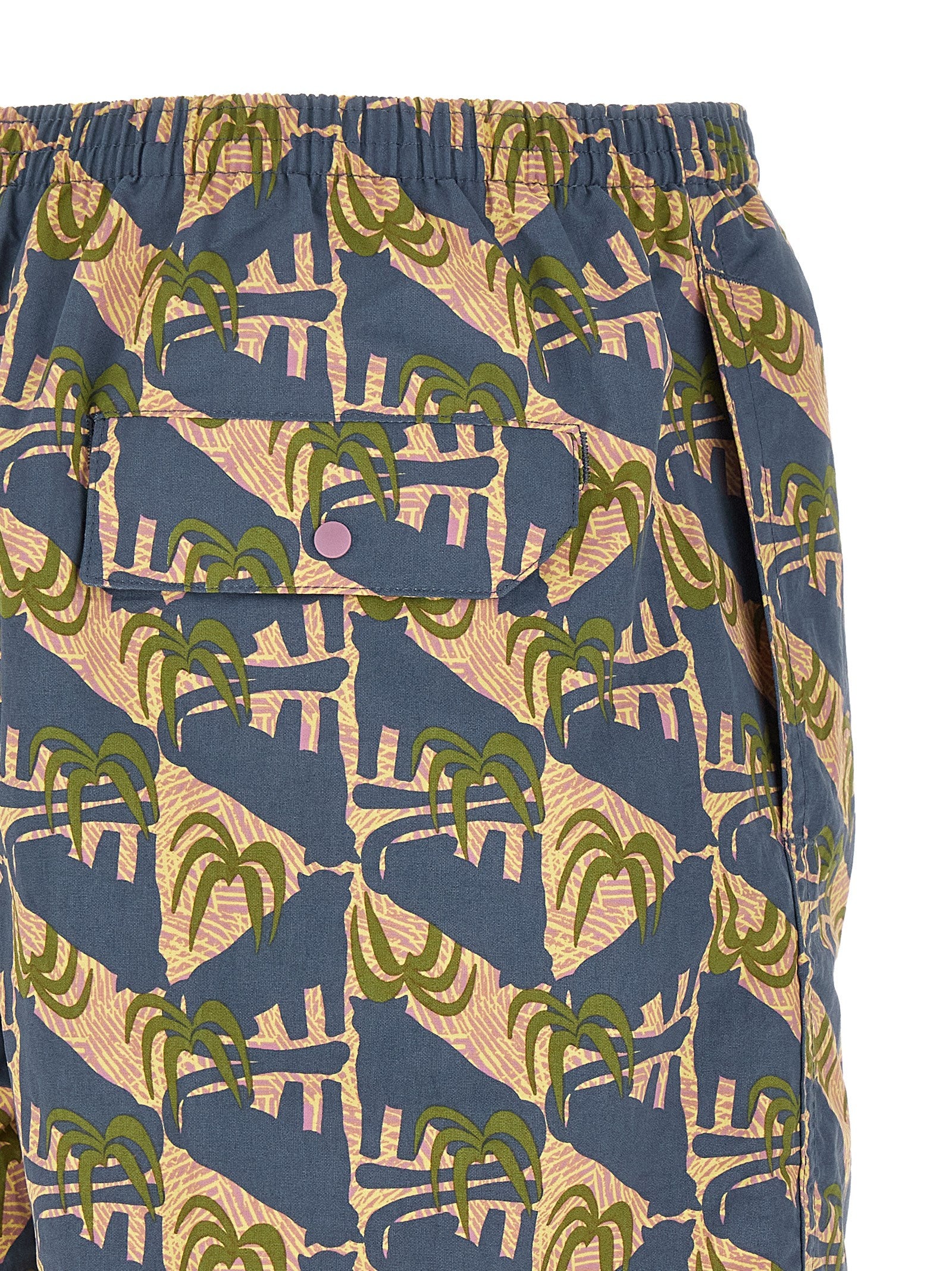 PATAGONIA Blaue Badeshorts aus Polyester