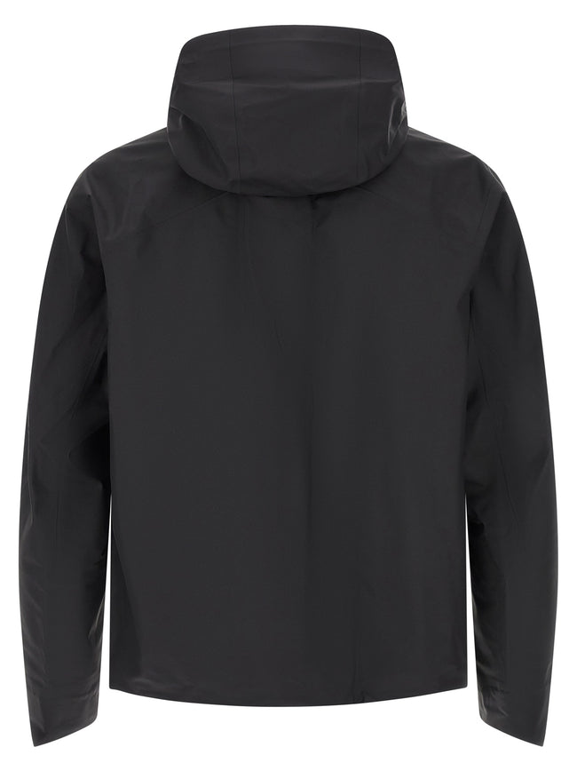 Arc'teryx Veilance Schwarze Nylon-Shell-Jacke