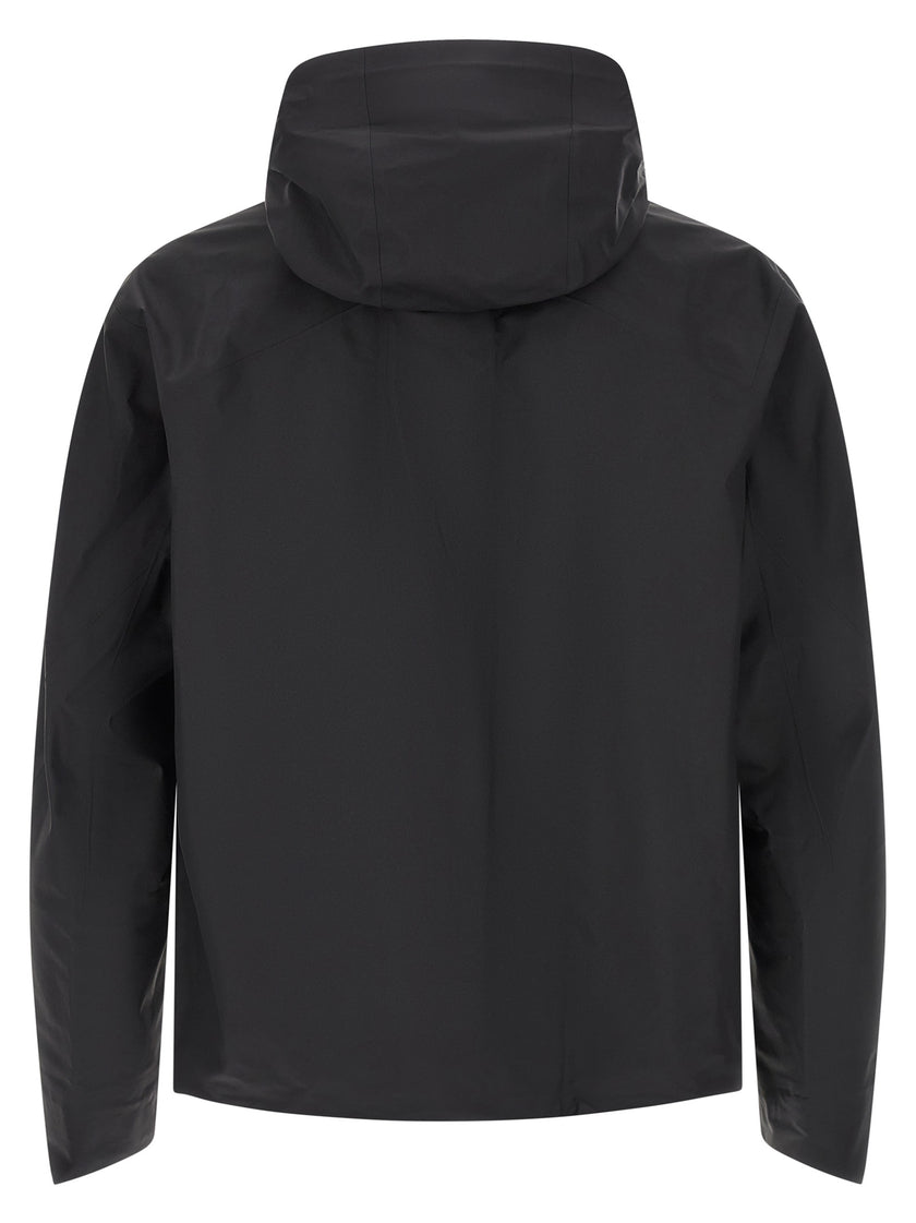 Arc'teryx Veilance Schwarze Nylon-Shell-Jacke