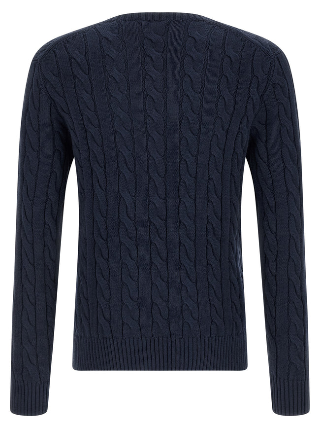 Polo Ralph Lauren Blauer Baumwollcardigan