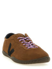 Veja Sneakers aus braunem Kalbsleder