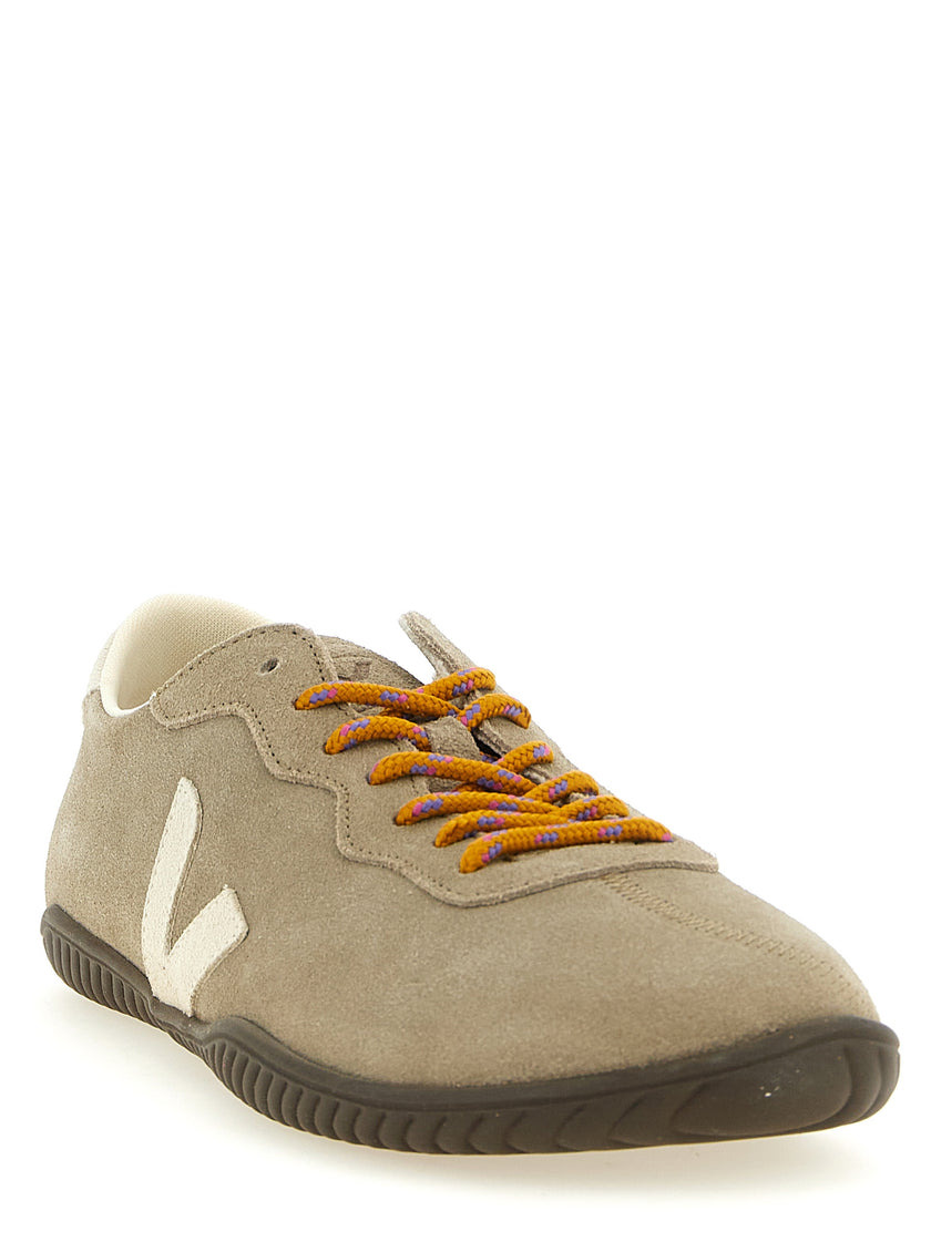 Veja Graue Kalbsleder-Sneaker