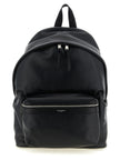 Saint Laurent Rucksack aus schwarzem Kalbsleder