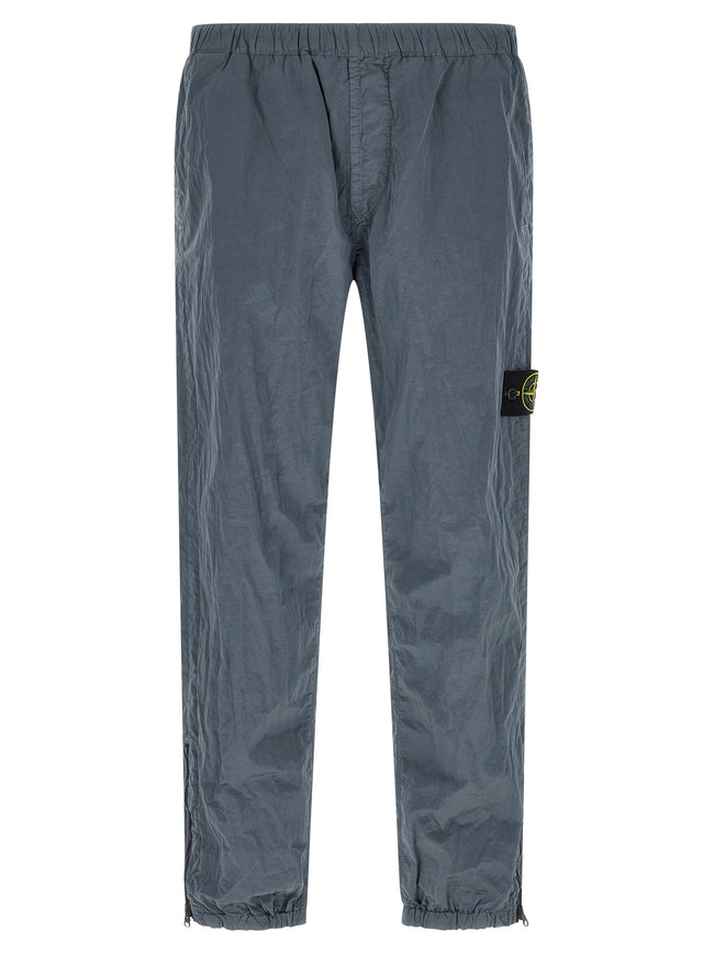 Stone Island Blaue Jogginghose aus Polyamid (Trainingshose)