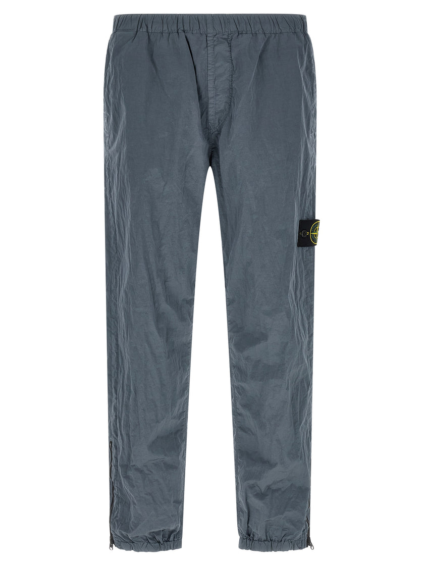 Stone Island Blaue Jogginghose aus Polyamid (Trainingshose)