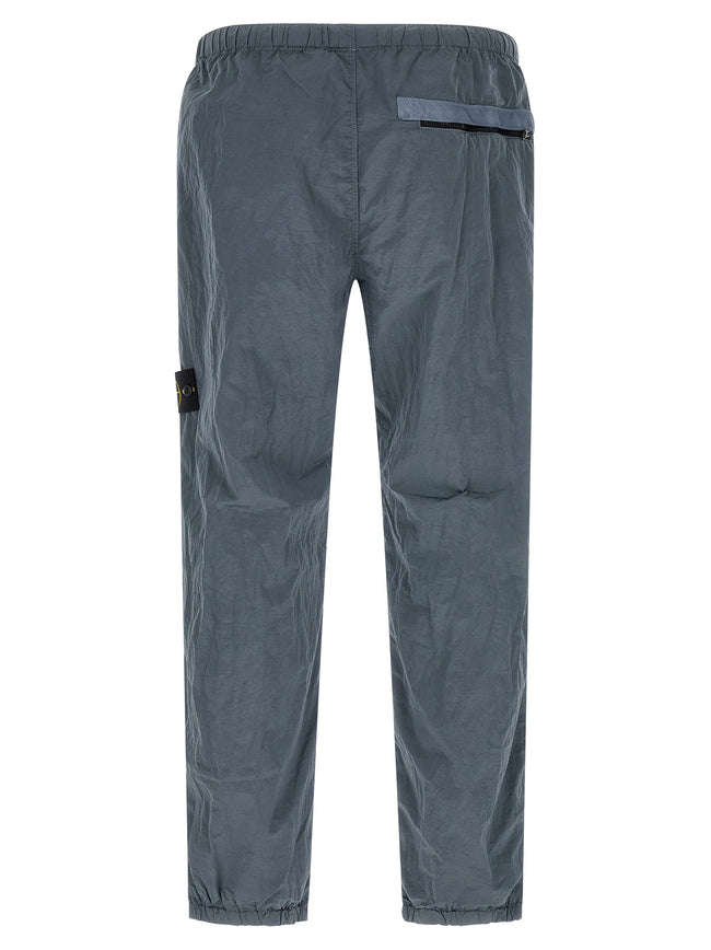 Stone Island Blaue Jogginghose aus Polyamid (Trainingshose)