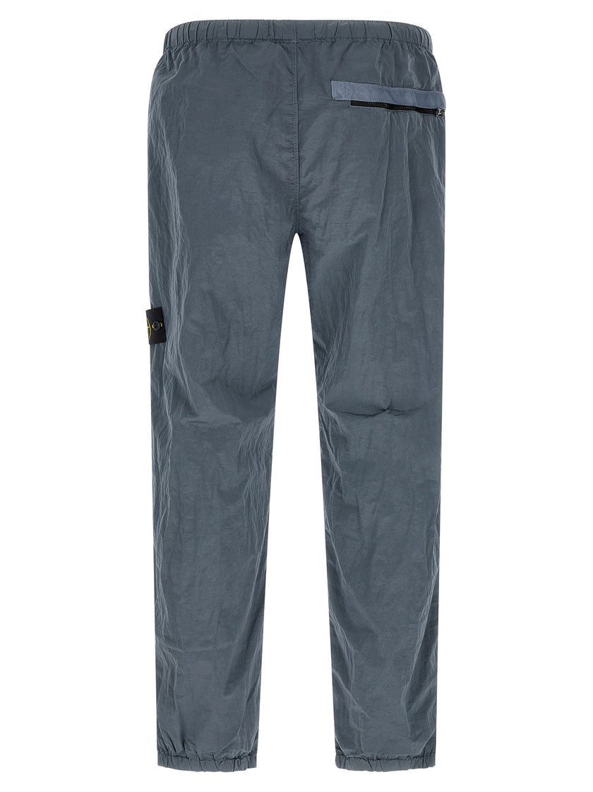 Stone Island Blaue Jogginghose aus Polyamid (Trainingshose)