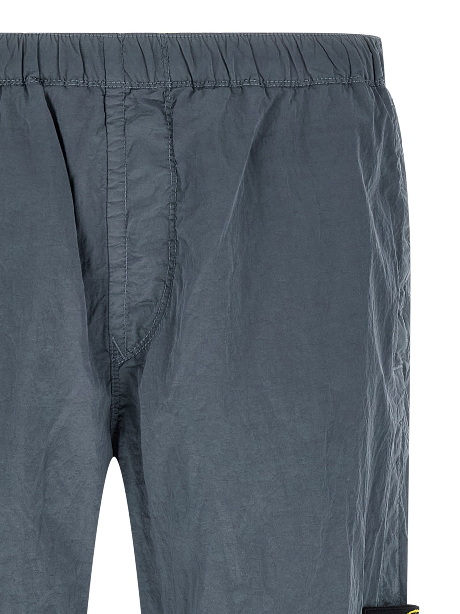 Stone Island Blaue Jogginghose aus Polyamid (Trainingshose)