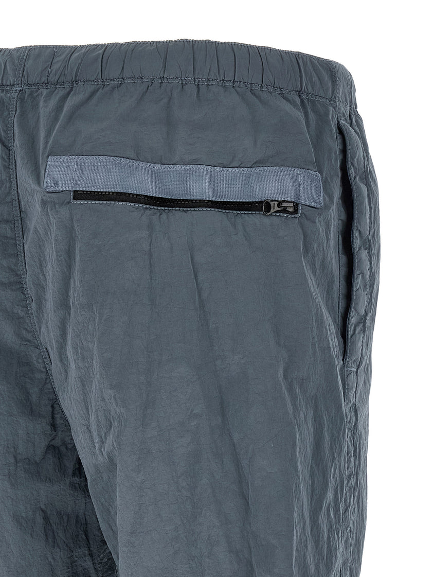 Stone Island Blaue Jogginghose aus Polyamid (Trainingshose)
