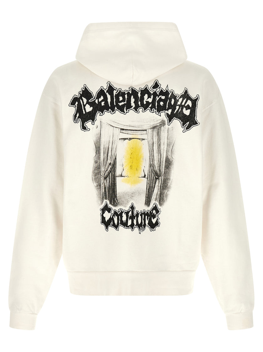 Balenciaga Weißes Baumwoll-Sweatshirt
