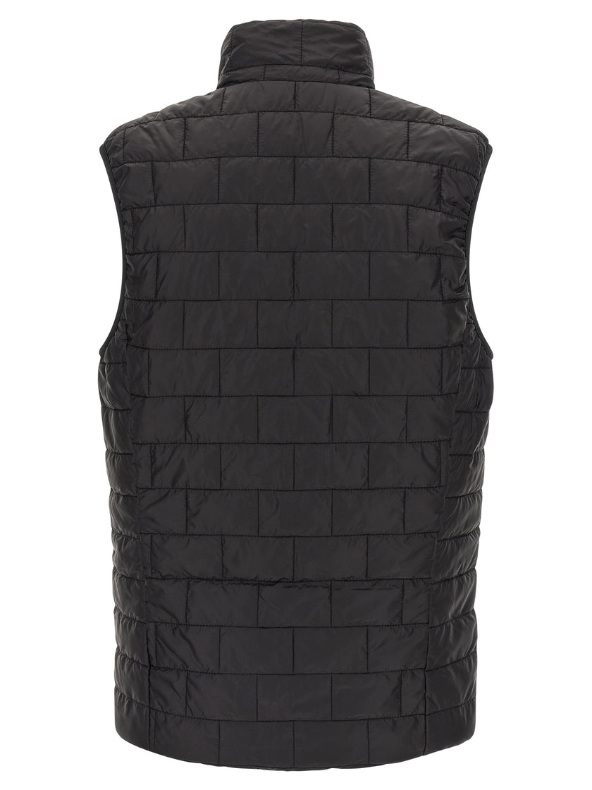 PATAGONIA Schwarze ärmellose Jacke aus Polyester