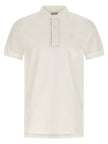 Burberry Weißes Poloshirt aus Baumwolle