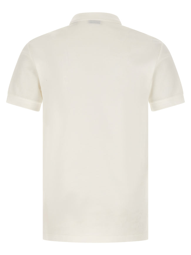 Burberry Weißes Poloshirt aus Baumwolle