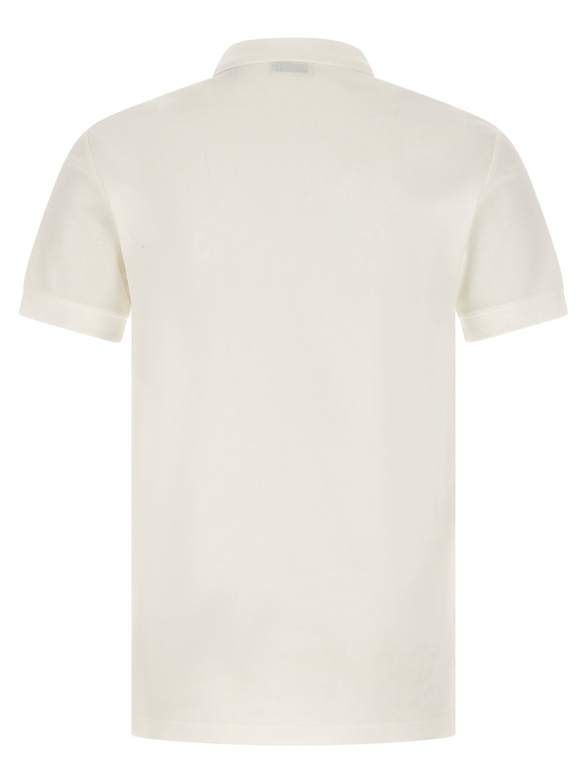 Burberry Weißes Poloshirt aus Baumwolle