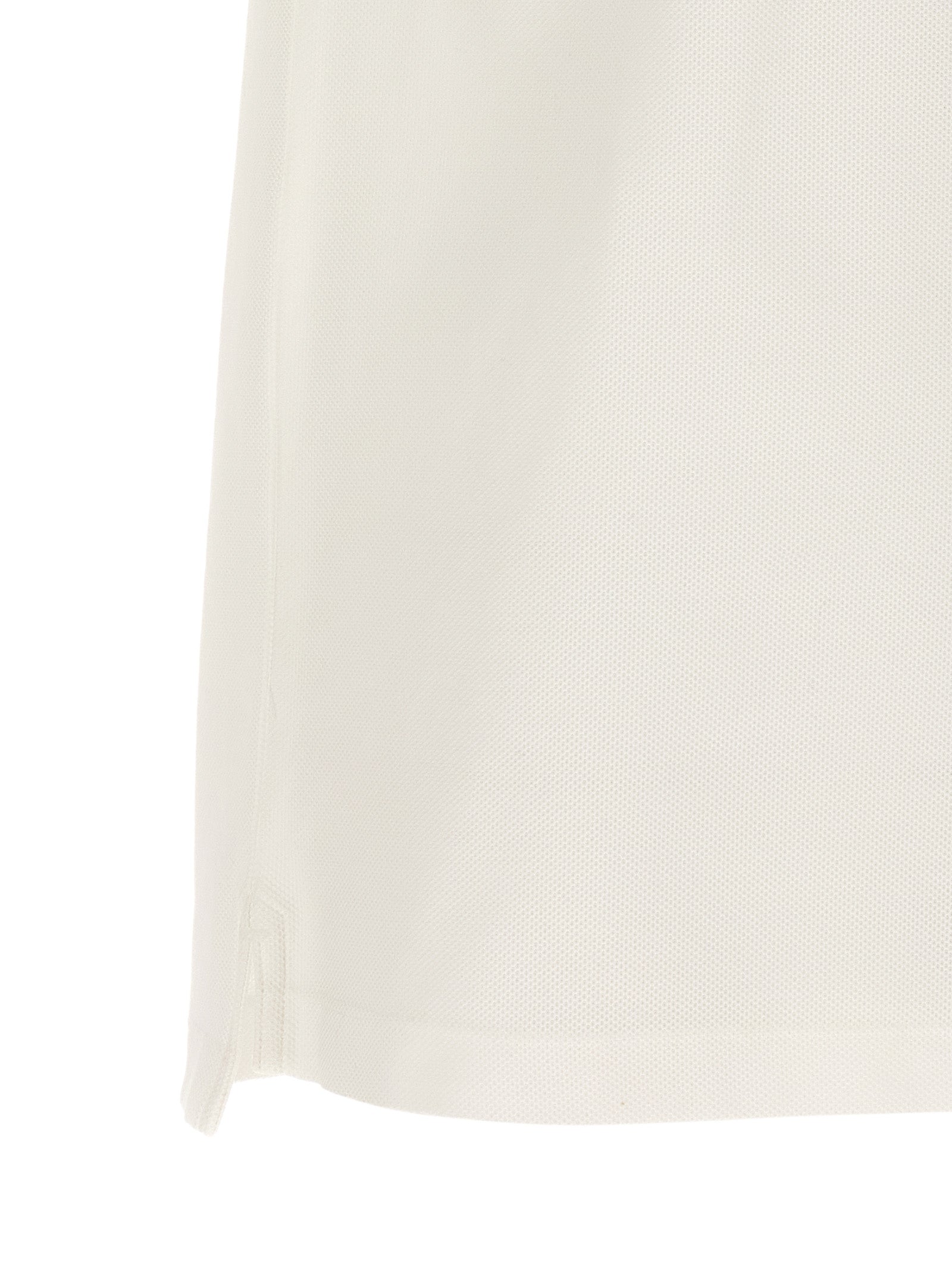 Burberry Weißes Poloshirt aus Baumwolle