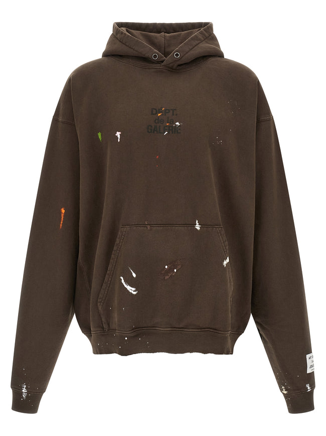 GALLERY DEPT. Brauner Baumwoll-Sweatshirt