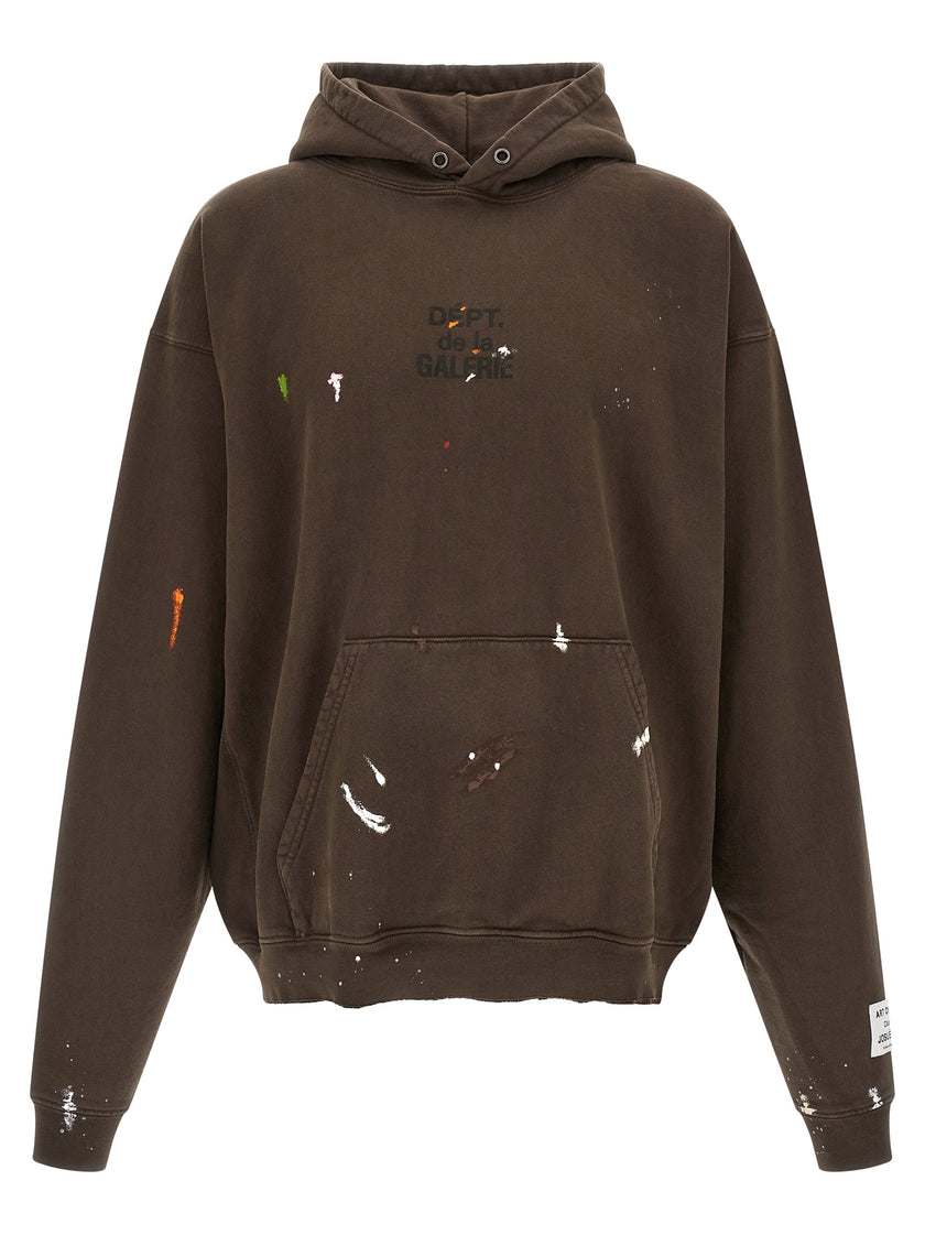 GALLERY DEPT. Brauner Baumwoll-Sweatshirt