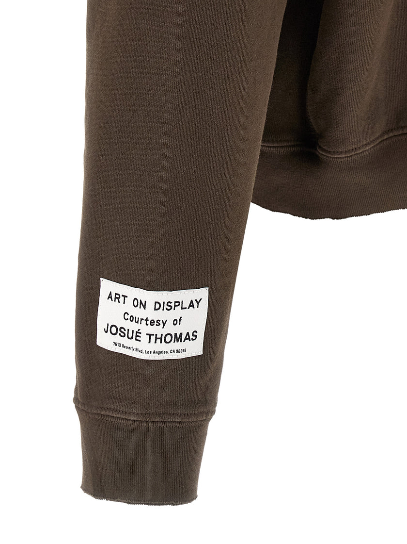 GALLERY DEPT. Brauner Baumwoll-Sweatshirt