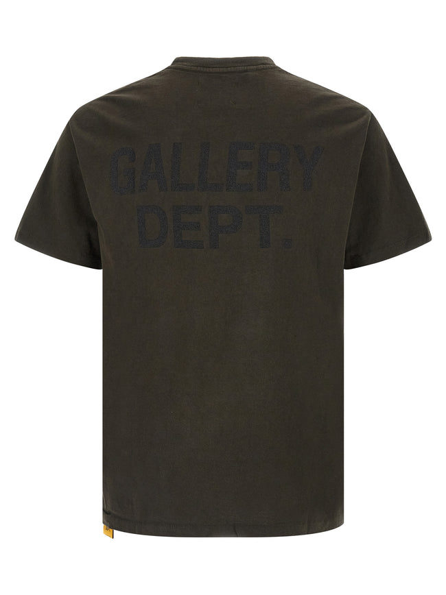 GALLERY DEPT. Schwarzes Baumwoll-T-Shirt