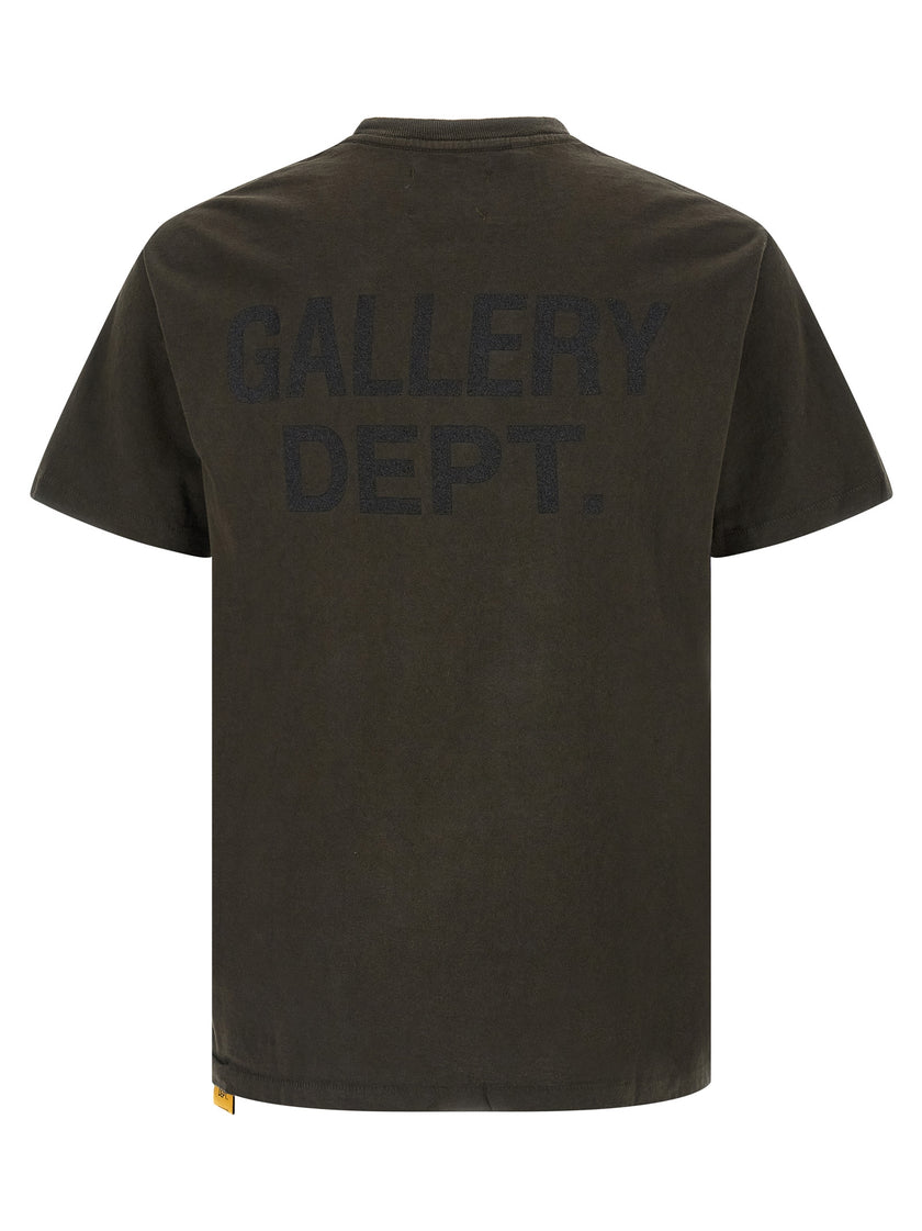 GALLERY DEPT. Schwarzes Baumwoll-T-Shirt