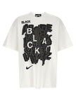 Comme Des Garçons Weißes Baumwoll-T-Shirt