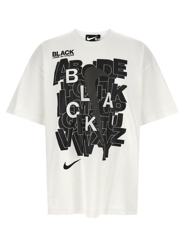Comme Des Garçons Weißes Baumwoll-T-Shirt