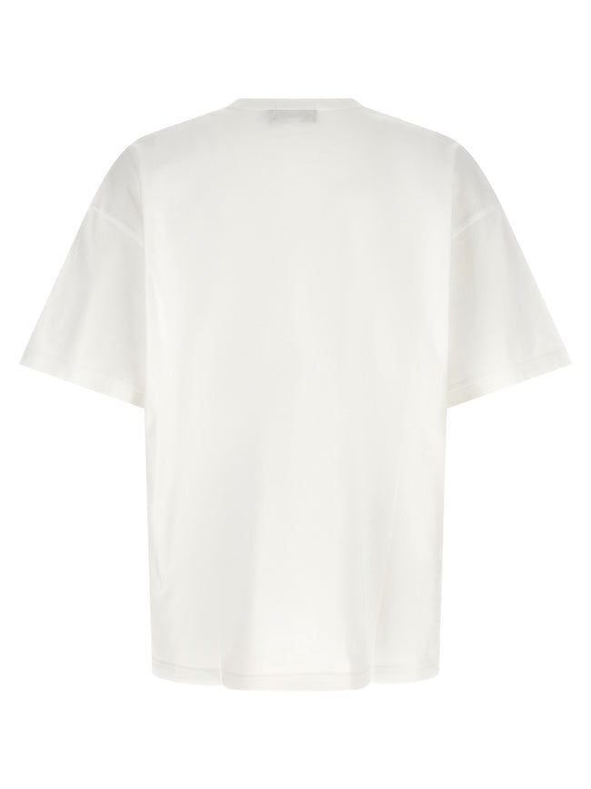 Comme Des Garçons Weißes Baumwoll-T-Shirt