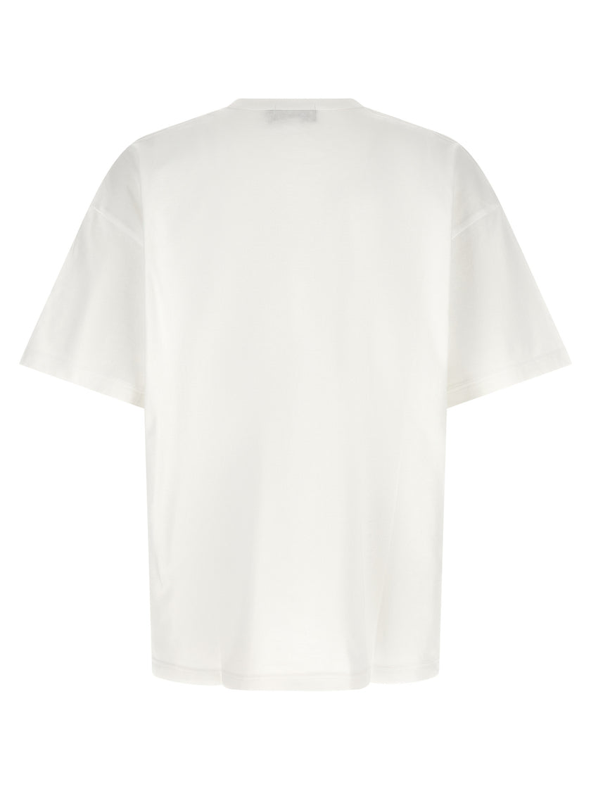 Comme Des Garçons Weißes Baumwoll-T-Shirt